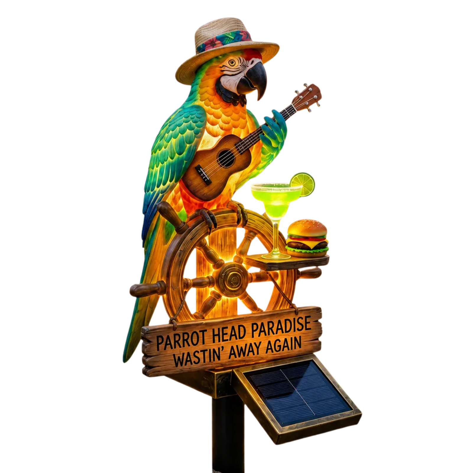 Solar-Powered Parrot Garden Li - Yard Lighting Decor 리뷰 및 가격