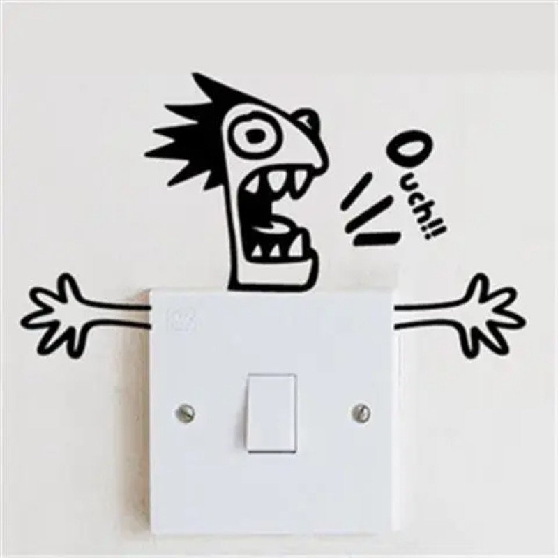 Funny Shock Monster Metal Swit - Lighting Metal Wall Decor 리뷰 및 가격