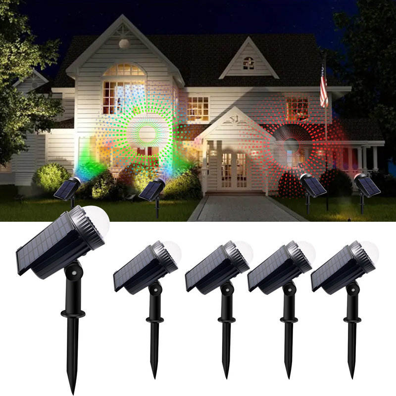 Outdoor Solar Projection Drip  - Wall Decor Lighting Tree 리뷰 및 가격