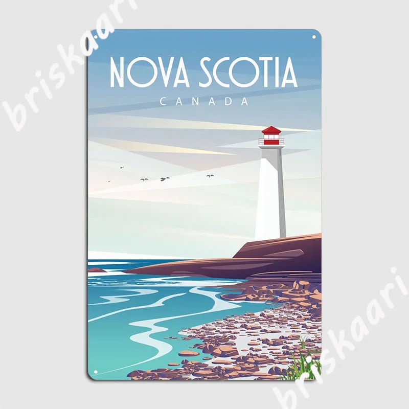 Nova Scotia Metal Sign Designi - Nova Decor & Lighting Vase Glass Brun 26Cm 리뷰 및 가격