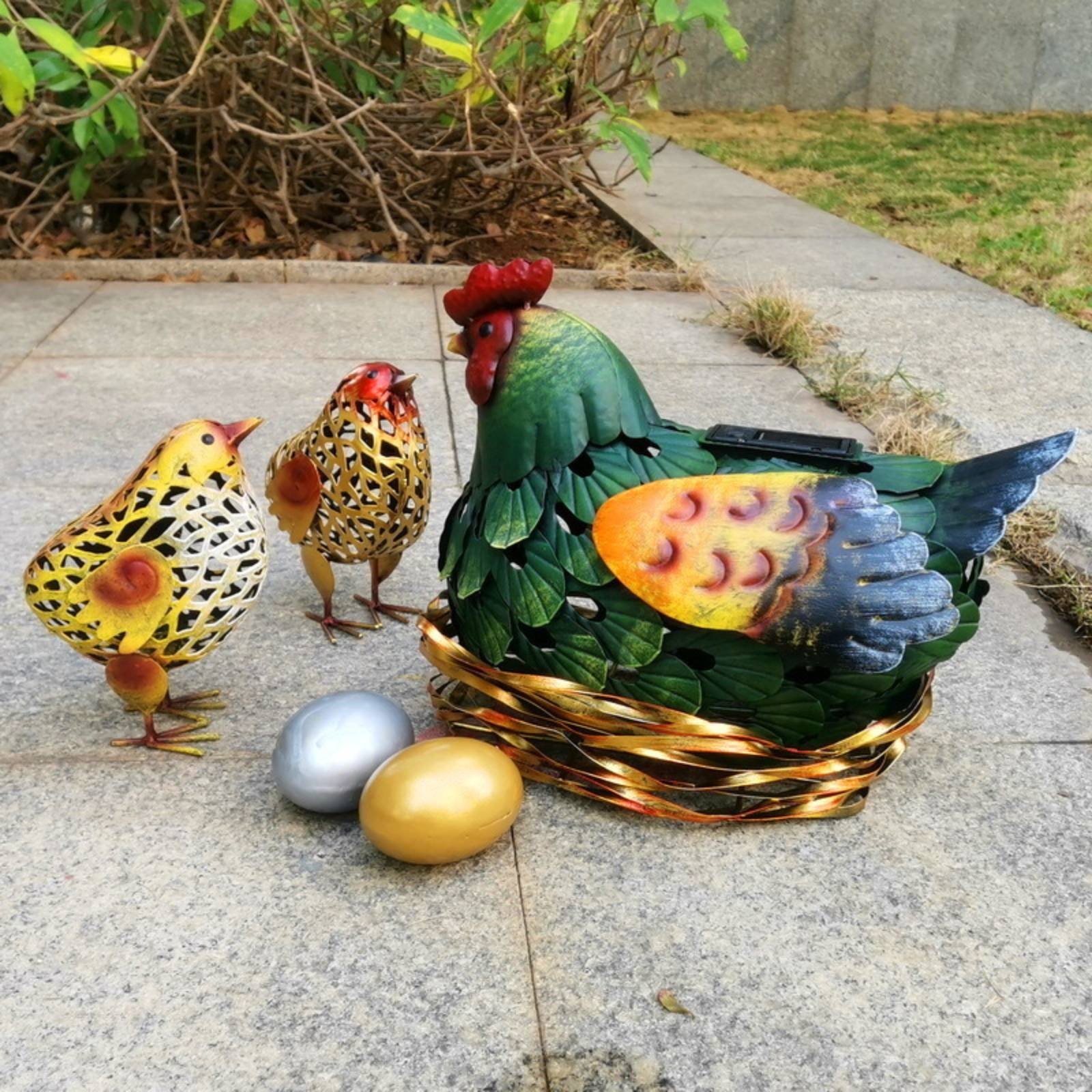 Solar Lantern Chicken Statue O - Yard Lighting Decor 리뷰 및 가격