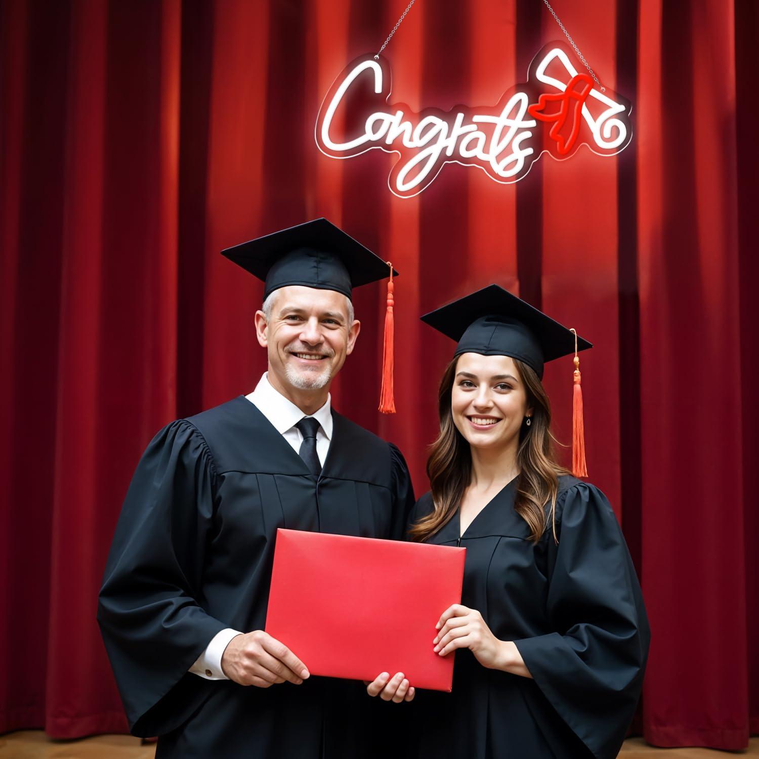 Congrats Graduation Neon Sign  - Wall Decor Lighting 리뷰 및 가격