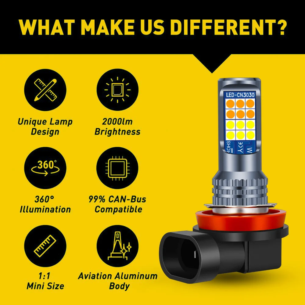 2Pcs For Seat Ibiza MK4 6J 6P  - Colour Changing Bulb 리뷰 및 가격