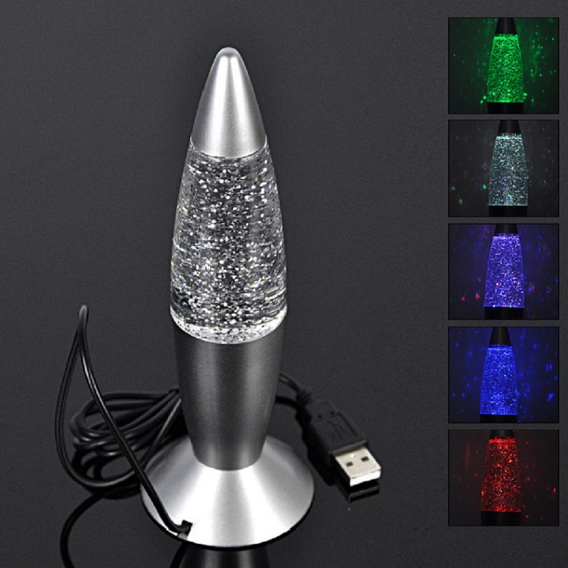 LED Rocket Lamp USB Color Chan - Colour Changing Bulb 리뷰 및 가격