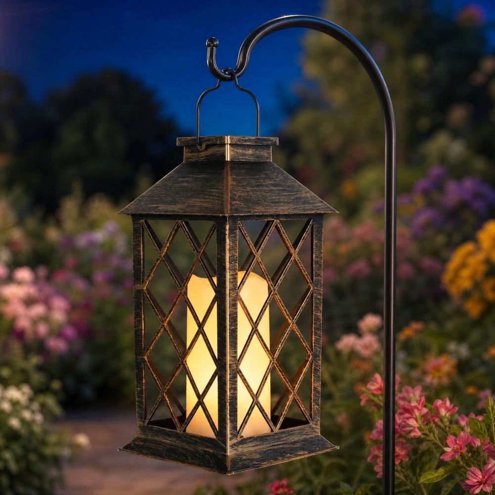 Retro Solar Lantern, Outdoor S - Yard Lighting Decor 리뷰 및 가격