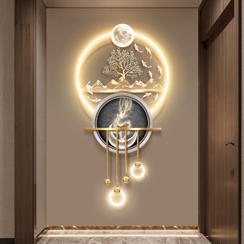 nq- Light Luxury Fortune Tree  - Wall Decor Lighting Tree 리뷰 및 가격