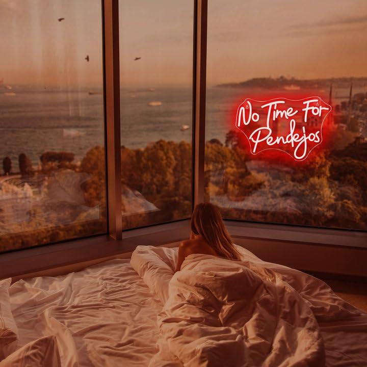 No Time for Pendejos Neon Sign - Wall Decor Lighting 리뷰 및 가격