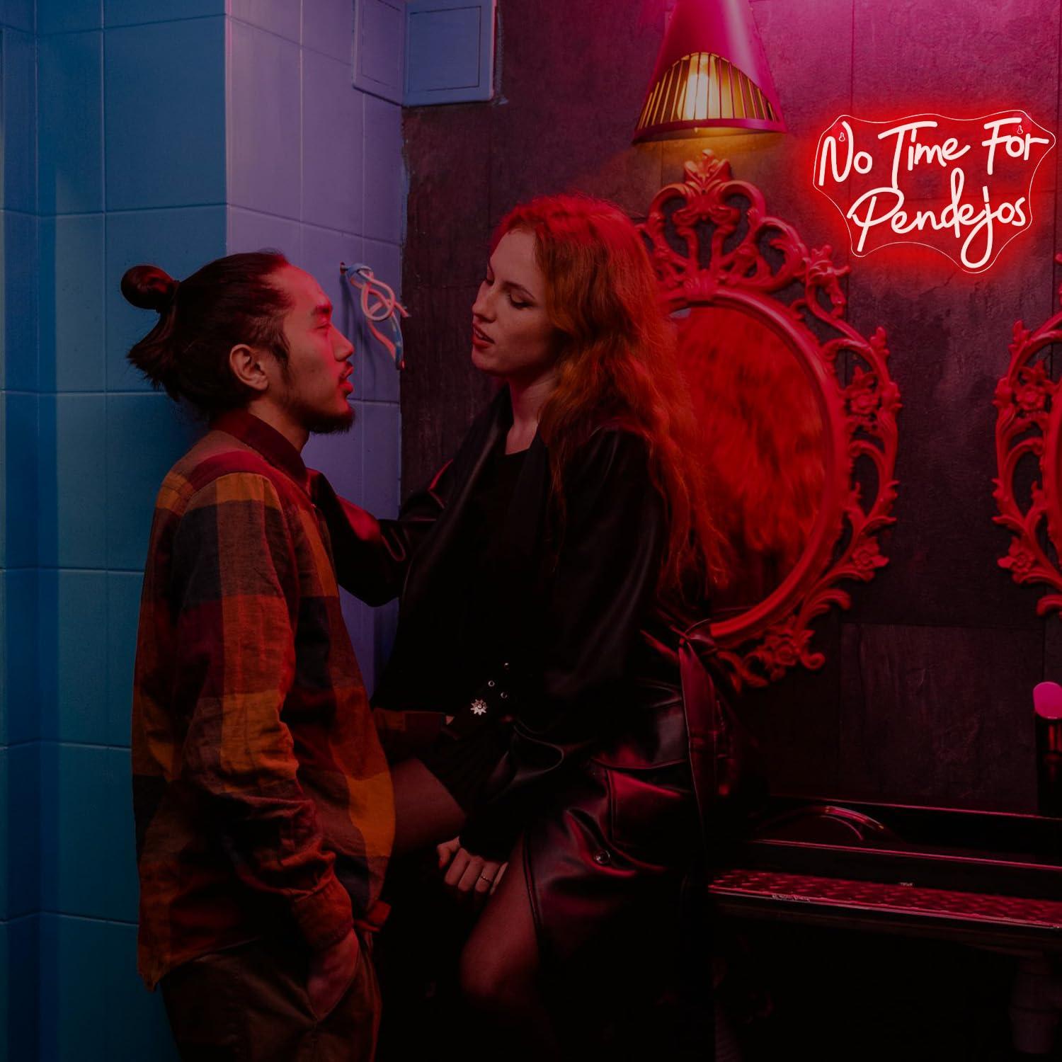 No Time for Pendejos Neon Sign - Wall Decor Lighting 리뷰 및 가격