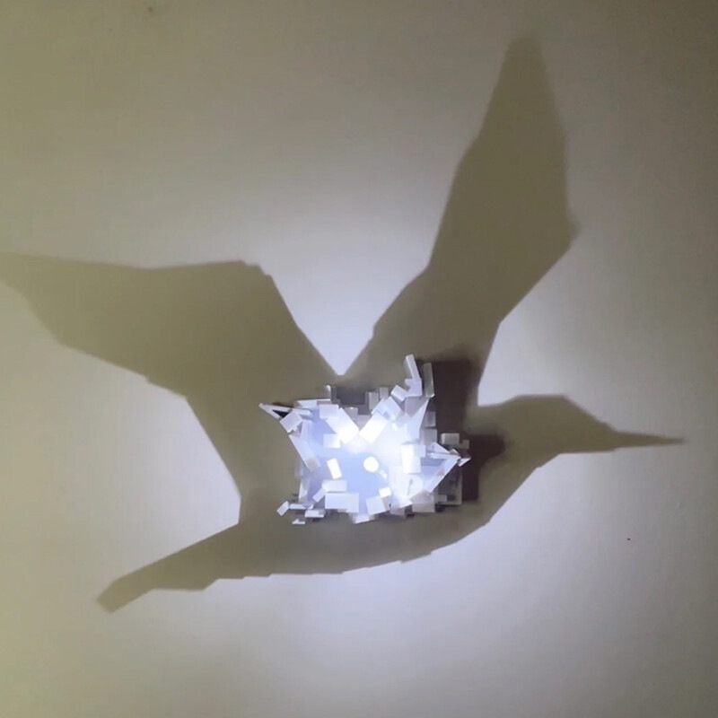 Dropshipping 3D Light Shadow N - Wall Decor Lighting 리뷰 및 가격