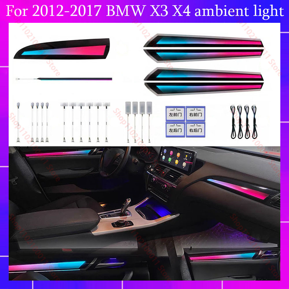 For BMW X3/X4 F25/F26 (2012-20 - Lighting Interior Decor 리뷰 및 가격