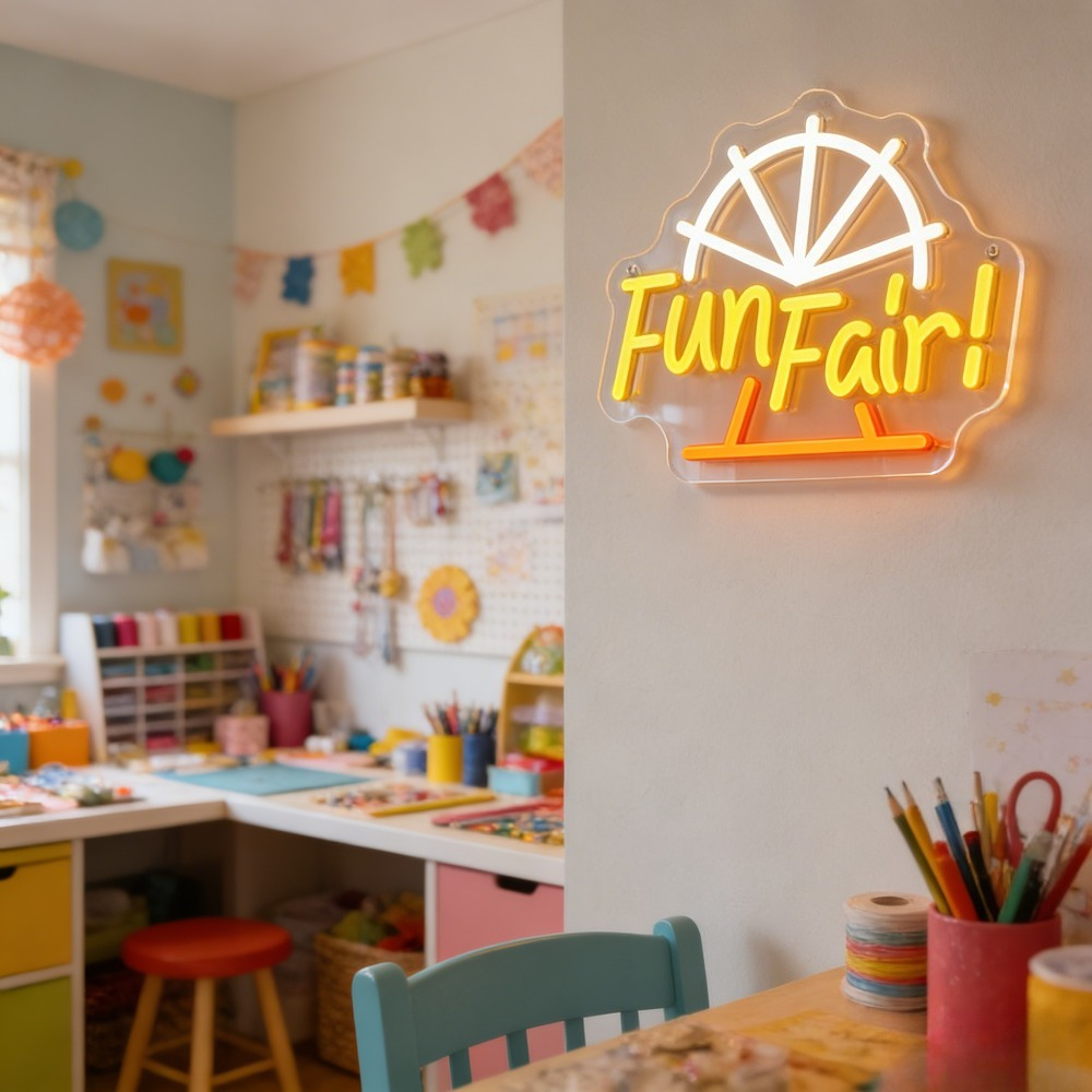 Fun Fair LED Neon Light for Wa - Outdoor Lighting Decor Ideas 리뷰 및 가격