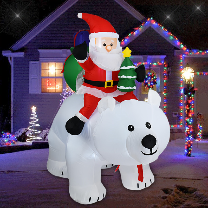 Movable Bear Santa Christmas I - Yard Lighting Decor 리뷰 및 가격