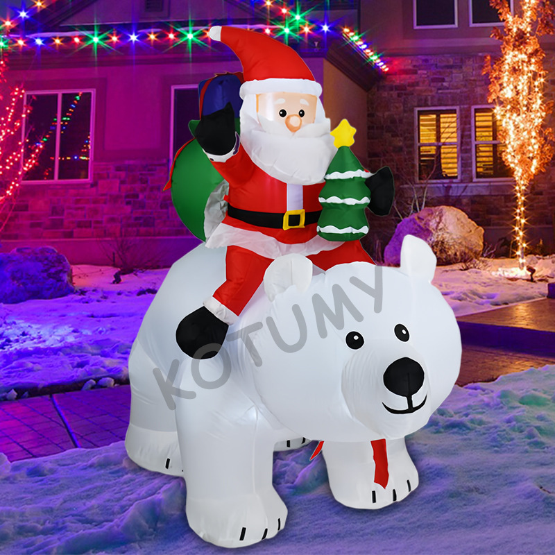 Movable Bear Santa Christmas I - Yard Lighting Decor 리뷰 및 가격