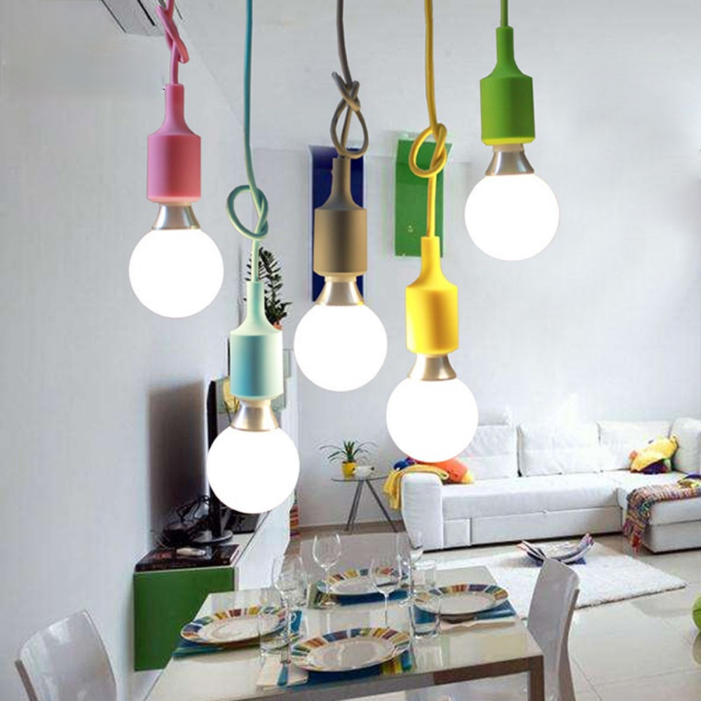 Pendant Lights Modern Simple S - Colour Changing Bulb 리뷰 및 가격