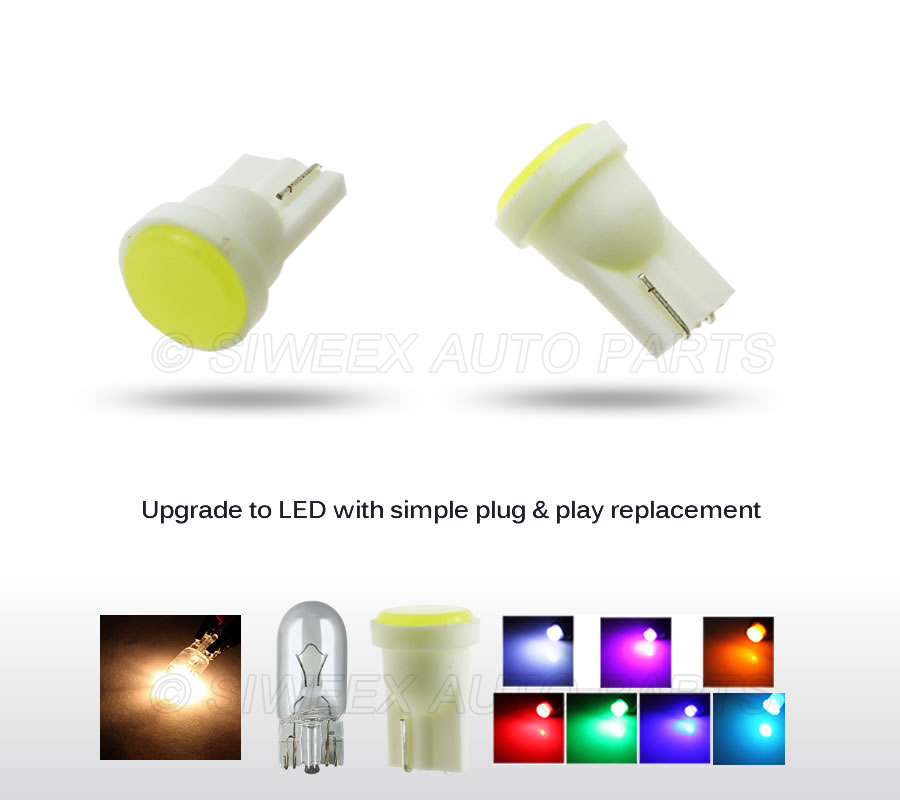 10 Pcs T10 W5W Car Interior LE - Colour Changing Bulb 리뷰 및 가격