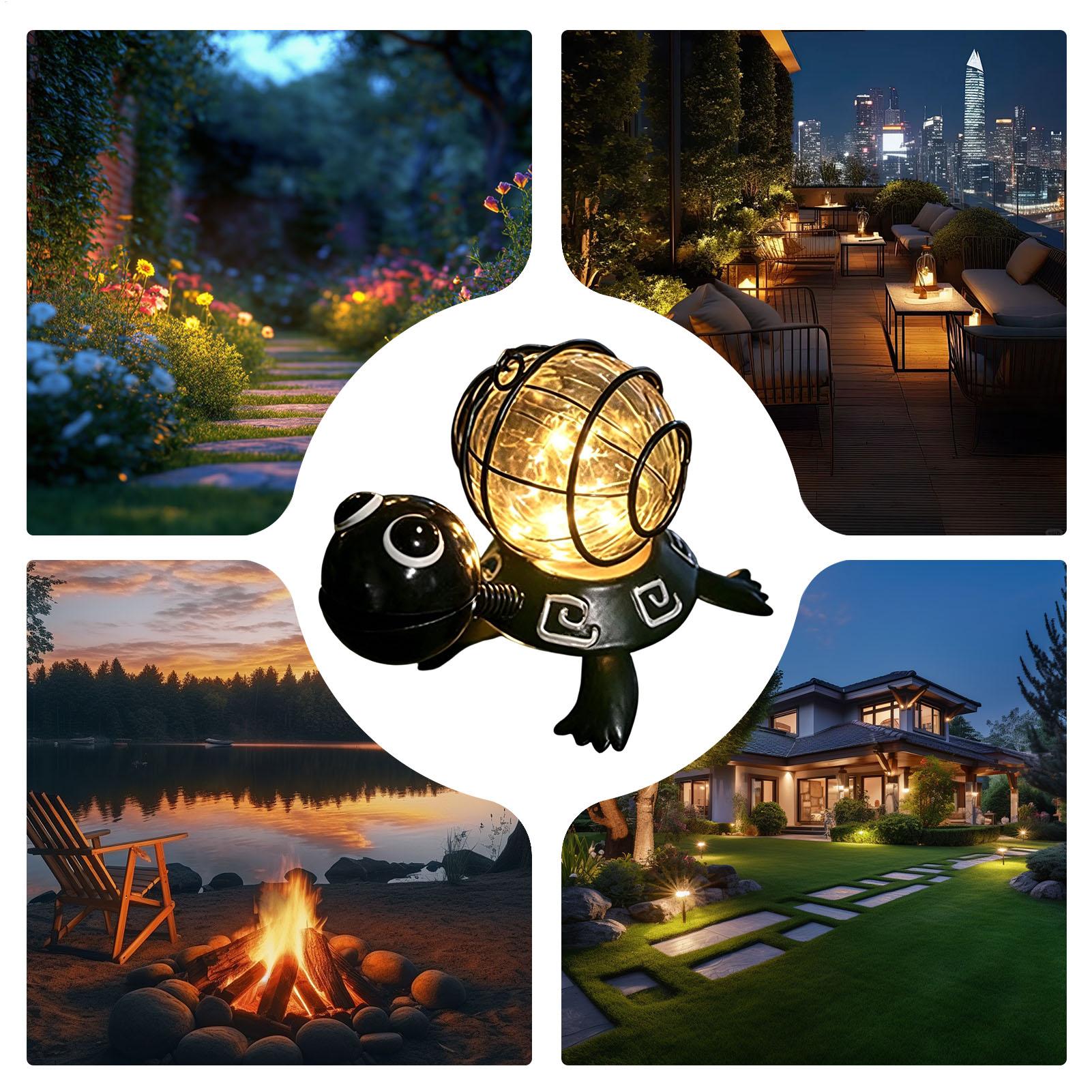 Turtle Solar Lights Outdoor Ga - Yard Lighting Decor 리뷰 및 가격