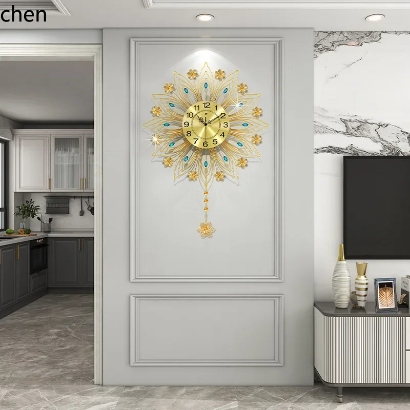 TQH-i7.7 European-style light  - Lighting Home Decor Wall Clocks 리뷰 및 가격