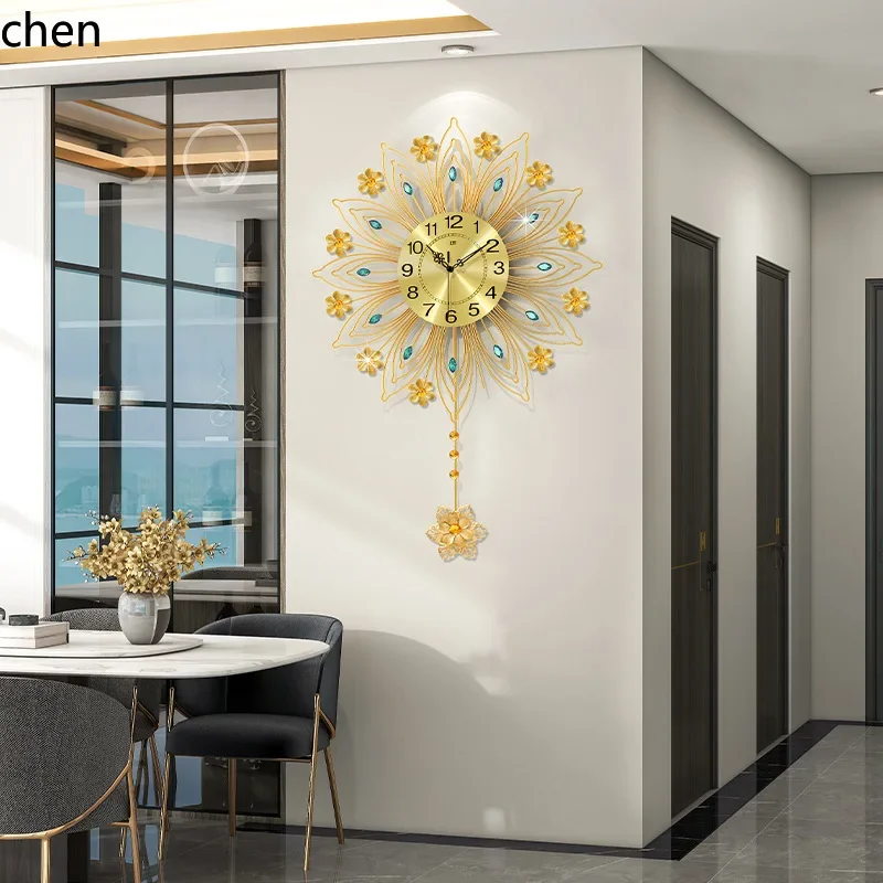 TQH-i7.7 European-style light  - Lighting Home Decor Wall Clocks 리뷰 및 가격