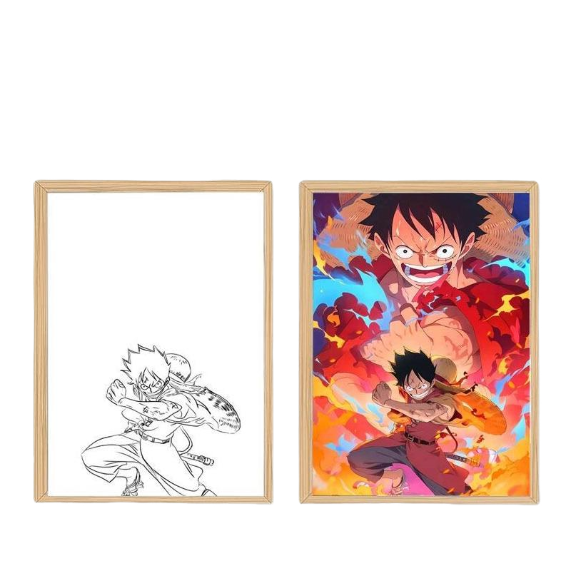 BANDAI One Piece Monkey D. Luf - Lighting Home Decor Products 리뷰 및 가격