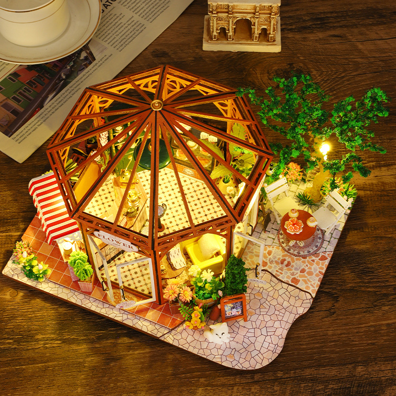 DIY Wooden Miniature Model Kit - Lighting Home Decor Products 리뷰 및 가격