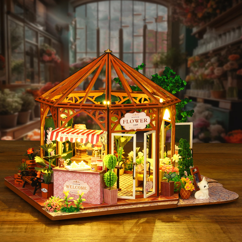 DIY Wooden Miniature Model Kit - Lighting Home Decor Products 리뷰 및 가격