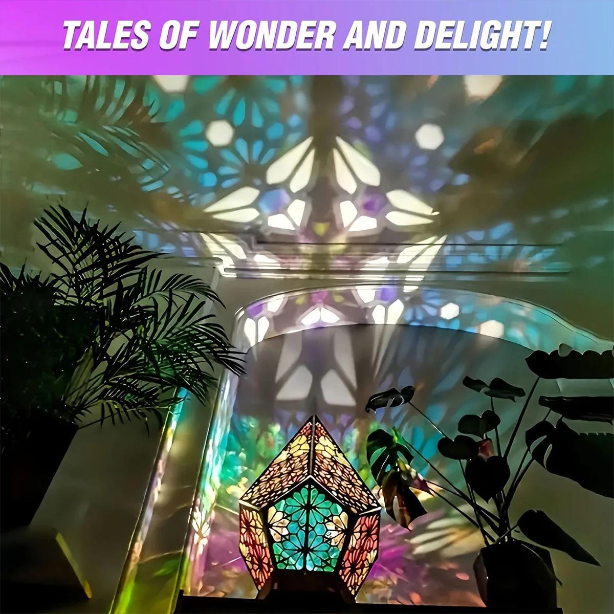 Usb Bohemian Led Projection Ta - Decor Lighting Floor Lamps 리뷰 및 가격