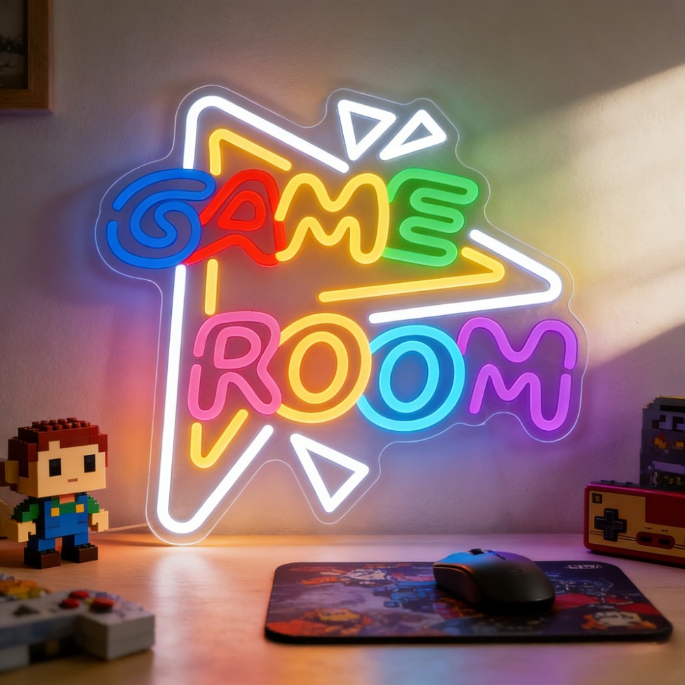 GAME ROOM LED Neon Sign Dimmab - Outdoor Lighting Decor Ideas 리뷰 및 가격