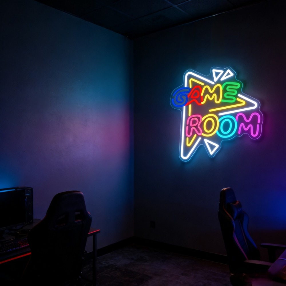 GAME ROOM LED Neon Sign Dimmab - Outdoor Lighting Decor Ideas 리뷰 및 가격