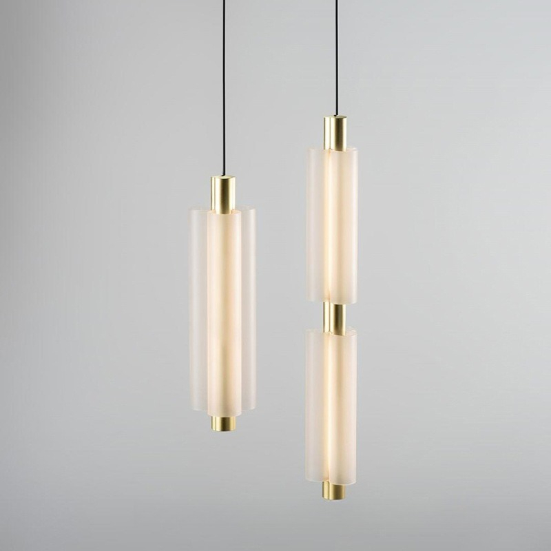 Modern Long Acrylic Pendant Li - Lighting Metal Wall Decor 리뷰 및 가격