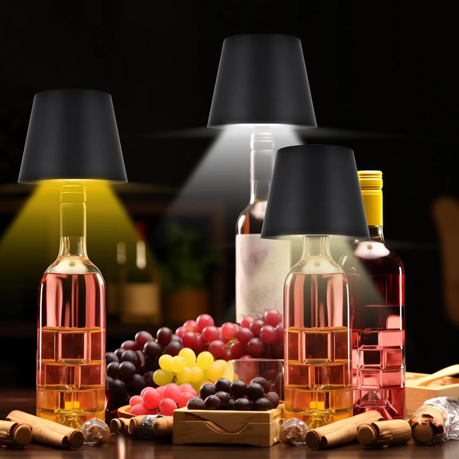 3 Colors USB Charge Bottle Tab - Colour Changing Bulb 리뷰 및 가격