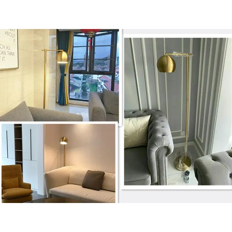 (Sea shipping)Gold Floor Lamp  - Decor Lighting Floor Lamps 리뷰 및 가격