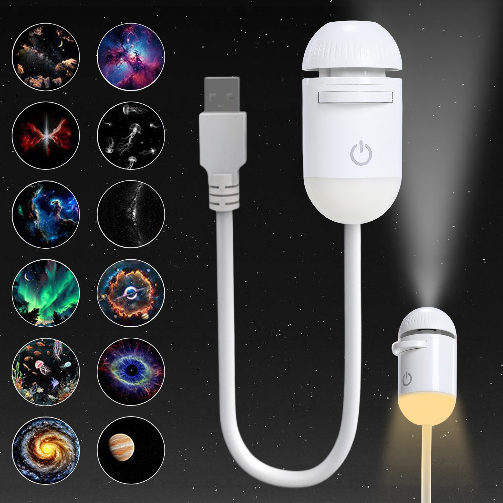 Galaxy Starry Sky Night Light  - Wall Decor Lighting 리뷰 및 가격
