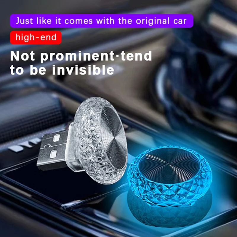 Portable Car USB Ambient Light - Lighting Interior Decor 리뷰 및 가격