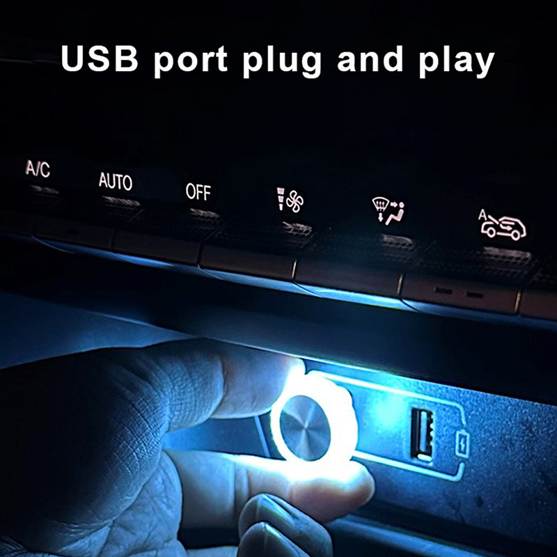 Portable Car USB Ambient Light - Lighting Interior Decor 리뷰 및 가격