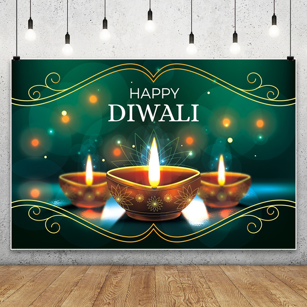 Happy Diwali Photography Backg - Lighting Decoration For Diwali 리뷰 및 가격