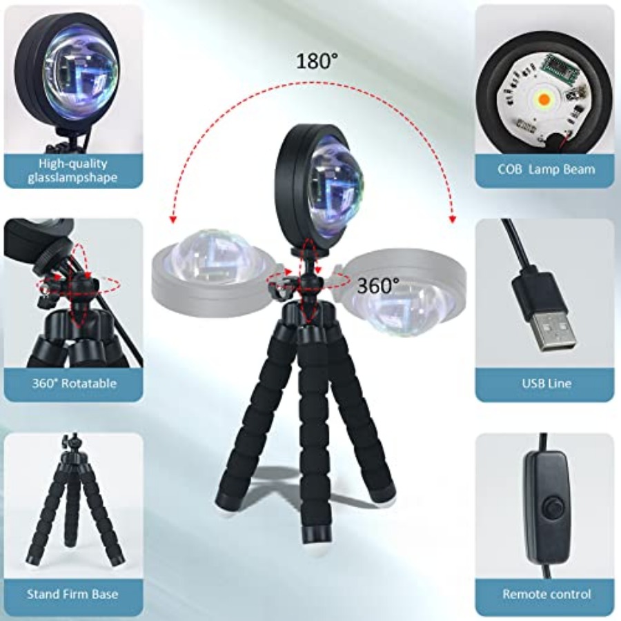 Lamp Projection Rotation LED R - Decor Lighting Floor Lamps 리뷰 및 가격