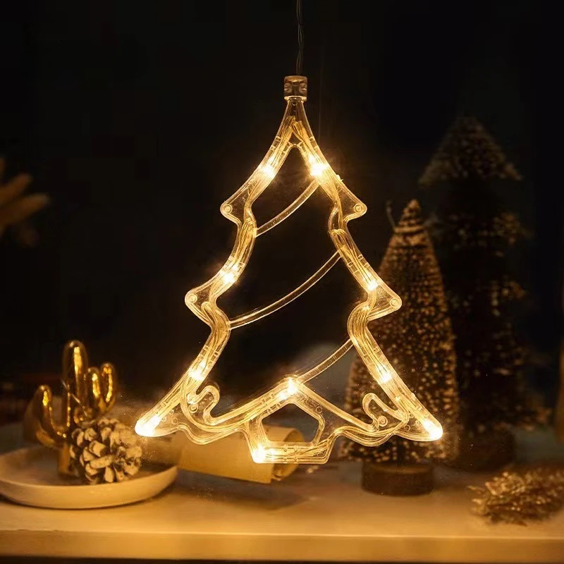 1-20PCS LED Christmas Suction  - Wall Decor Lighting Tree 리뷰 및 가격