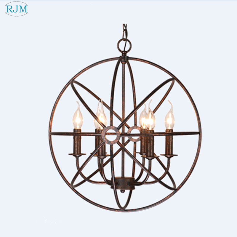 American Industrial Loft Candl - Lzpz Rui Decor Lighting Store 리뷰 및 가격