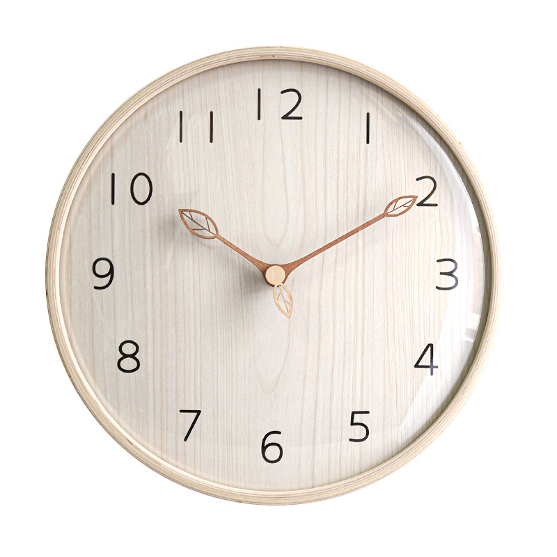 Nordic Style light Wooden Wall - Lighting Home Decor Wall Clocks 리뷰 및 가격