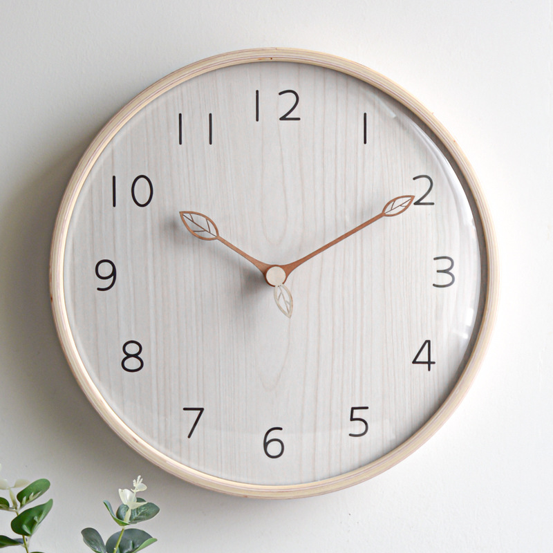 Nordic Style light Wooden Wall - Lighting Home Decor Wall Clocks 리뷰 및 가격