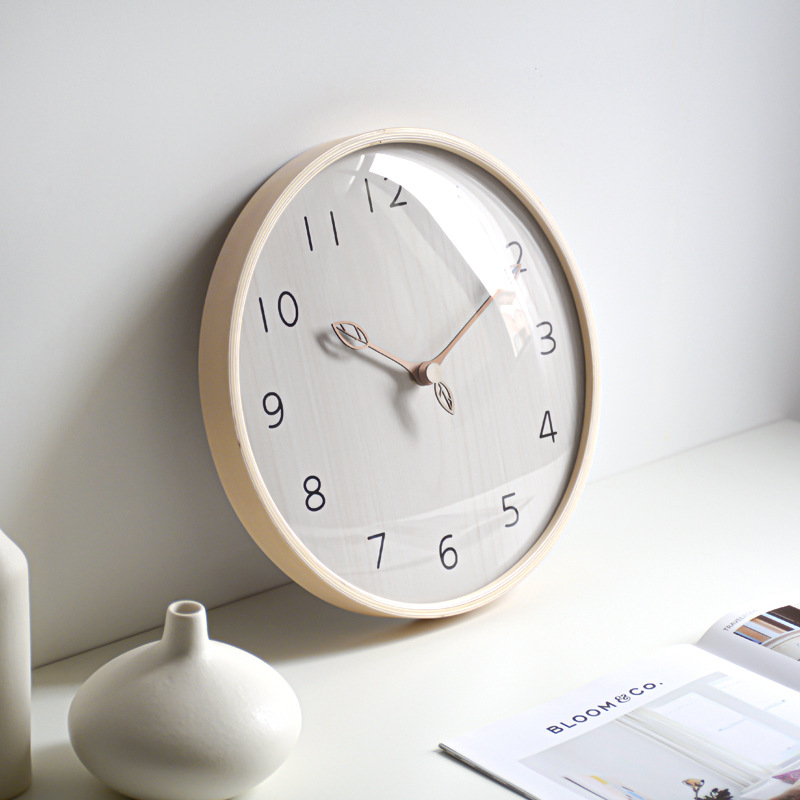 Nordic Style light Wooden Wall - Lighting Home Decor Wall Clocks 리뷰 및 가격