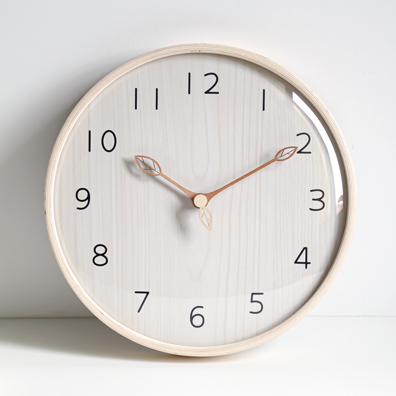 Nordic Style light Wooden Wall - Lighting Home Decor Wall Clocks 리뷰 및 가격