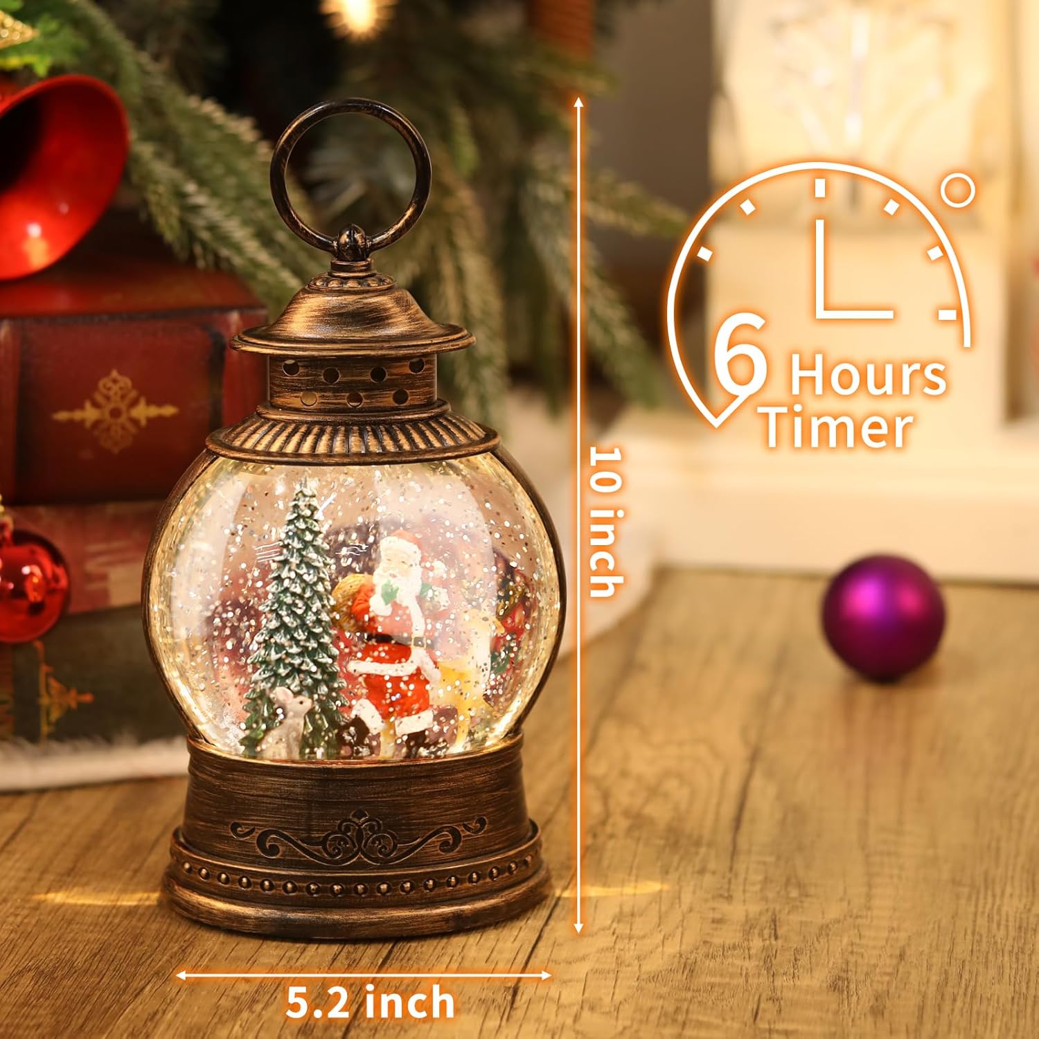 Christmas Snow Globe Lantern w - Lighting Home Decor Products 리뷰 및 가격