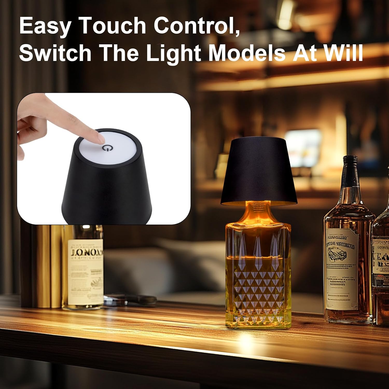 New Wine Bottle LED Lamp Deskt - Colour Changing Bulb 리뷰 및 가격