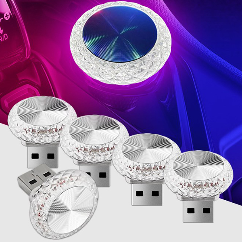 Portable Car USB Ambient Light - Lighting Interior Decor 리뷰 및 가격