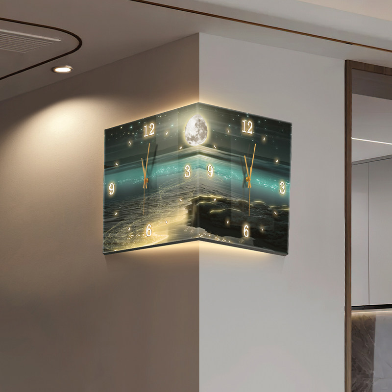 Led Digital Wall Clocks Luxury - Lighting Home Decor Wall Clocks 리뷰 및 가격