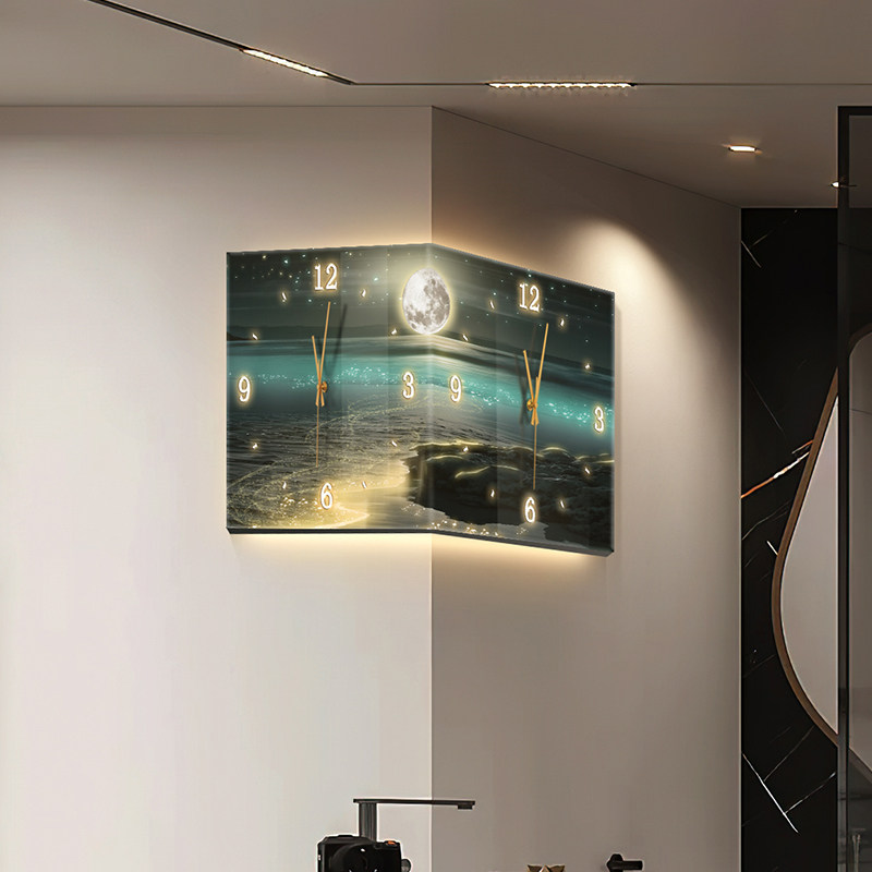 Led Digital Wall Clocks Luxury - Lighting Home Decor Wall Clocks 리뷰 및 가격