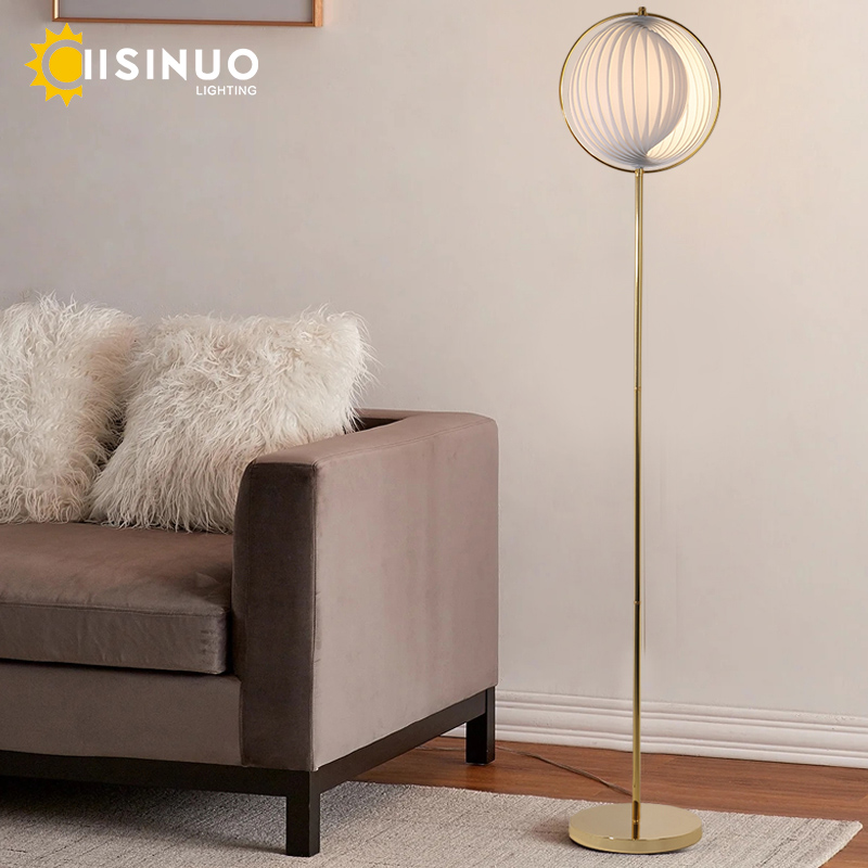 Moon-Shaped Floor Lamp Rotatab - Decor Lighting Floor Lamps 리뷰 및 가격